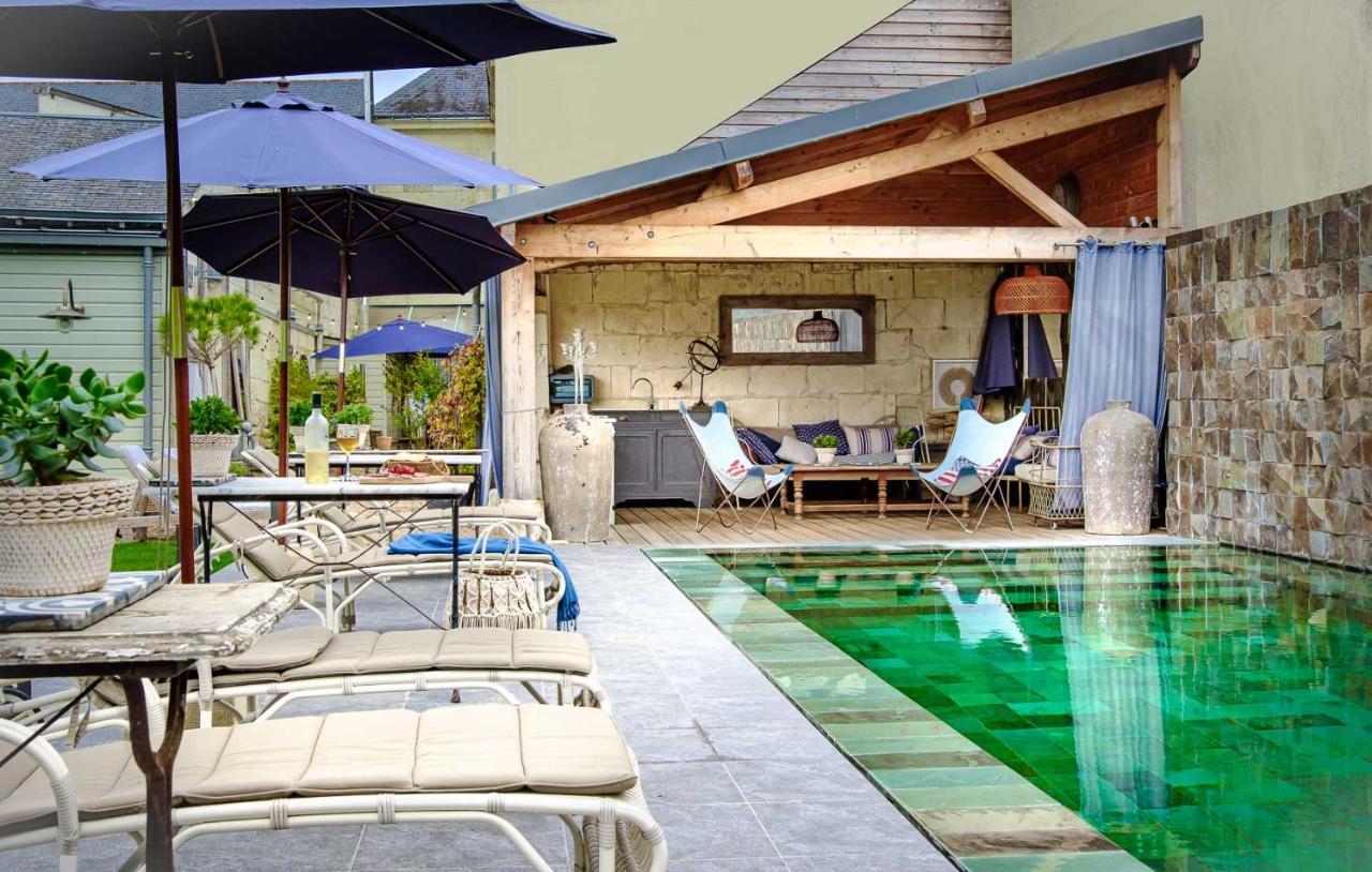 La Marine De Loire Hotel & Spa Монсоро Екстер'єр фото